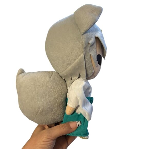 Kamisama Kiss Tomoe Plush Anime Doll 9 in White Kimono Green Bow Licensed Toy - Picture 6 of 7